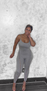 The Lace Me Up Jumpsuit